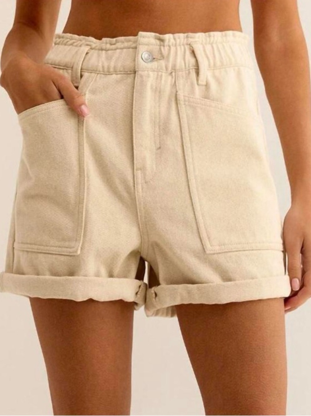 Z Supply Odin Rolled Cuff Utility Shorts